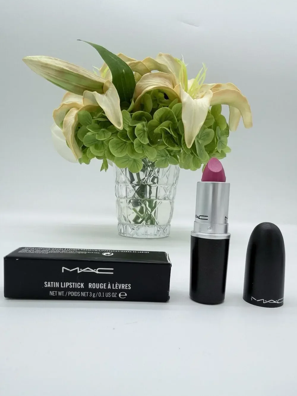 MAC Satin Lipstick PINK NOUVEAU 3g / .1oz